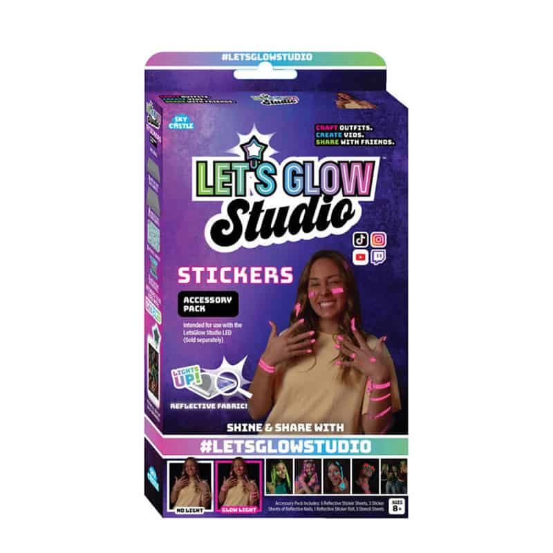 Let's Glow Studio Sticker accessoires