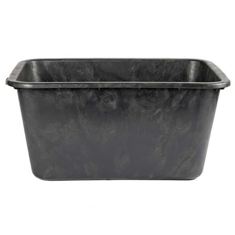 Cleany Kuip rechthoekig 40L (58x39x29cm) zwart