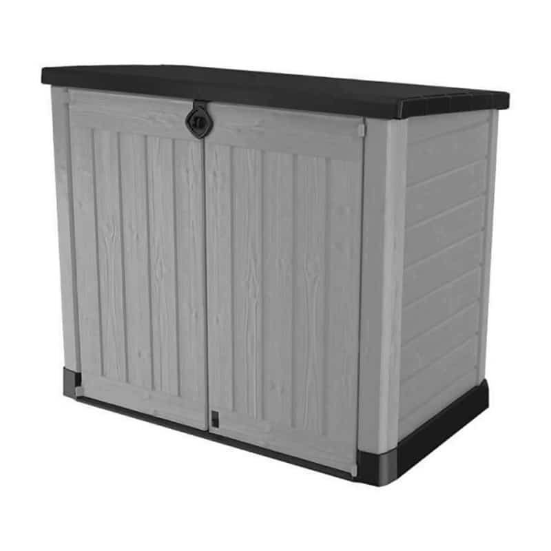 Keter Kast 2 deuren Store It Out Ace grijs & antraciet (146x82x123cm)