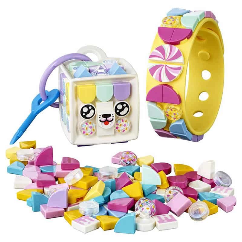 Lego DOTS Snoepkatje armband & tassenhanger (41944) - Afbeelding 6
