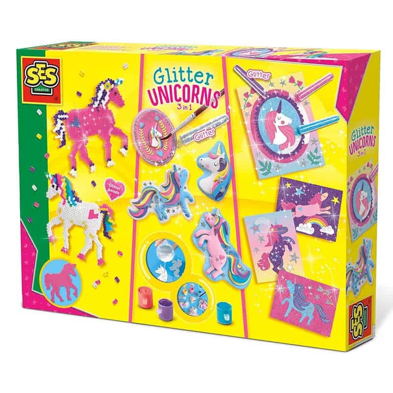 SES Glitter unicorns (3 in 1)