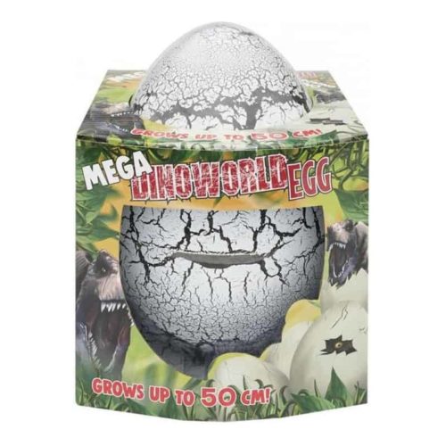 Mega ei (20cm) met groeiende dinosaurus