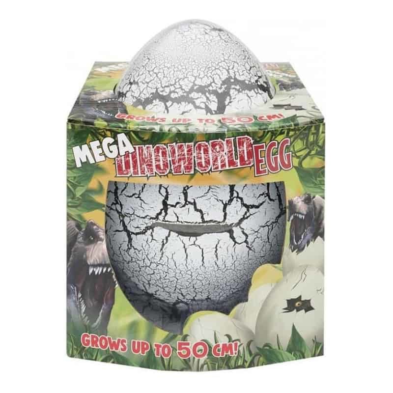 Mega ei (20cm) met groeiende dinosaurus