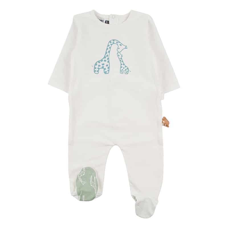 Zero 2 Three pakje met voetjes (3-9m) giraf
