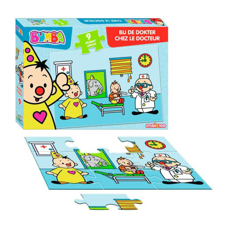 Bumba puzzel (9st) 'Bij de dokter'