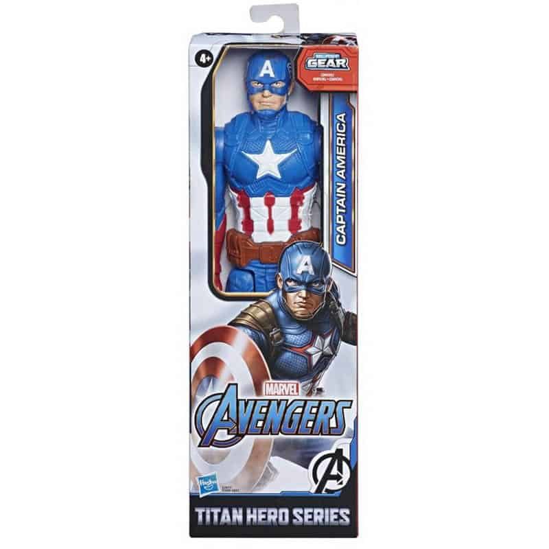 Avengers Titan Hero Captain America Figuur (30cm) - Afbeelding 2