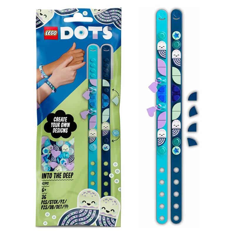 Lego DOTS Diepzee armbanden met bedeltjes (41942)