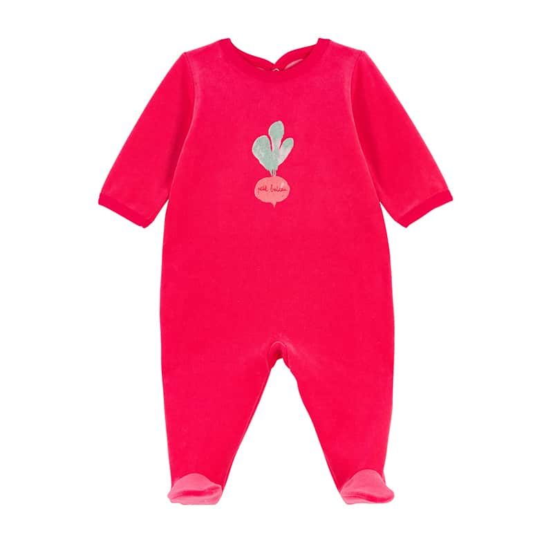 Petit Bateau Kruippakje (3-18m) rose