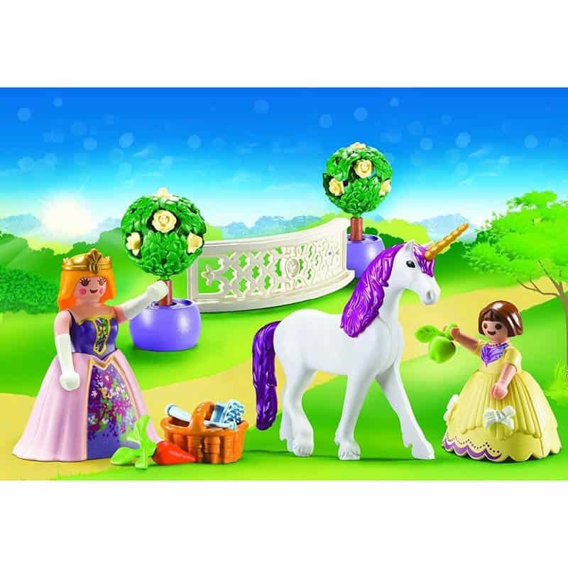 Playmobil Meeneemkoffer Prinses en eenhoorn (70107) - Afbeelding 3