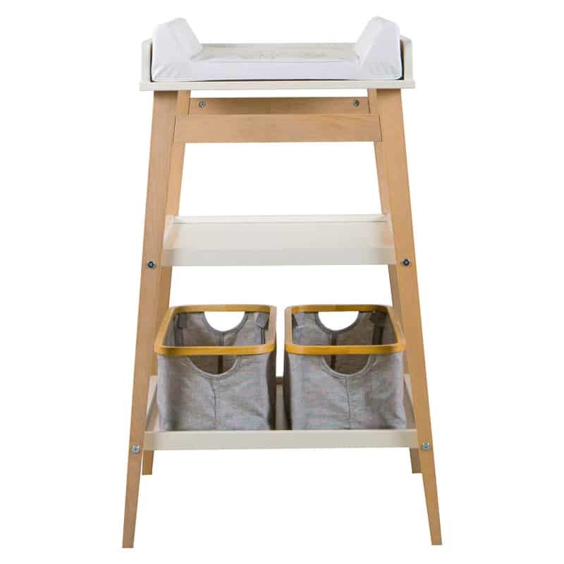 Quax luiertafel hip clay/naturel - Afbeelding 3