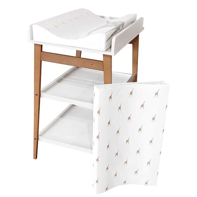 Quax luiertafel hip clay/naturel - Afbeelding 4