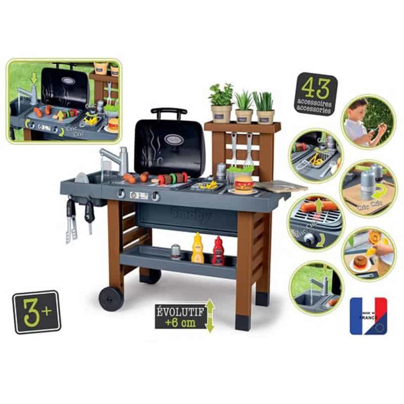 Smoby Garden Kitchen & BBQ buitenkeuken - Afbeelding 2