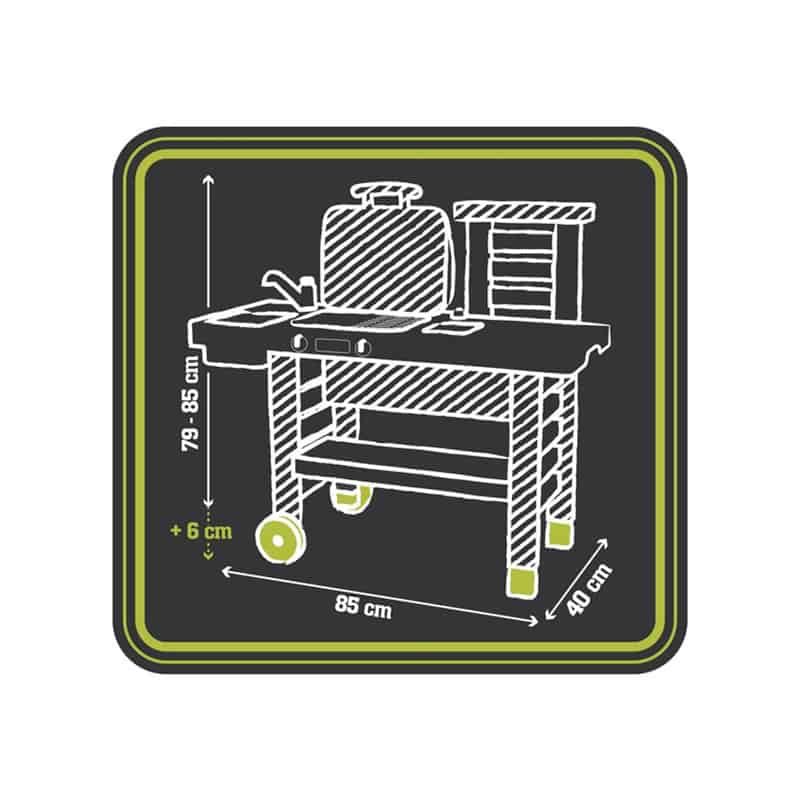 Smoby Garden Kitchen & BBQ buitenkeuken - Afbeelding 5