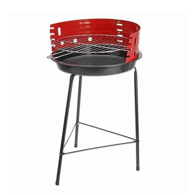 BBQ Barbecue half open (ø33cm) op 3 poten - Afbeelding 4
