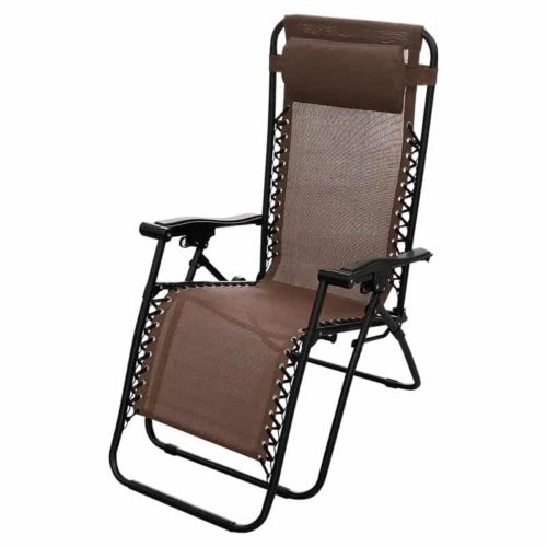 Relaxstoel taupe