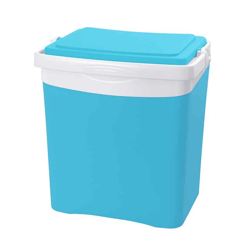 Koelbox Tropic (25L) blauw/wit