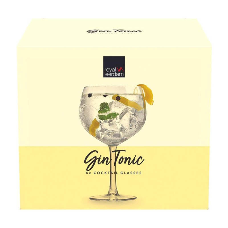 Royal Leerdam Gin Tonic glazen (65cl) - 4 stuks