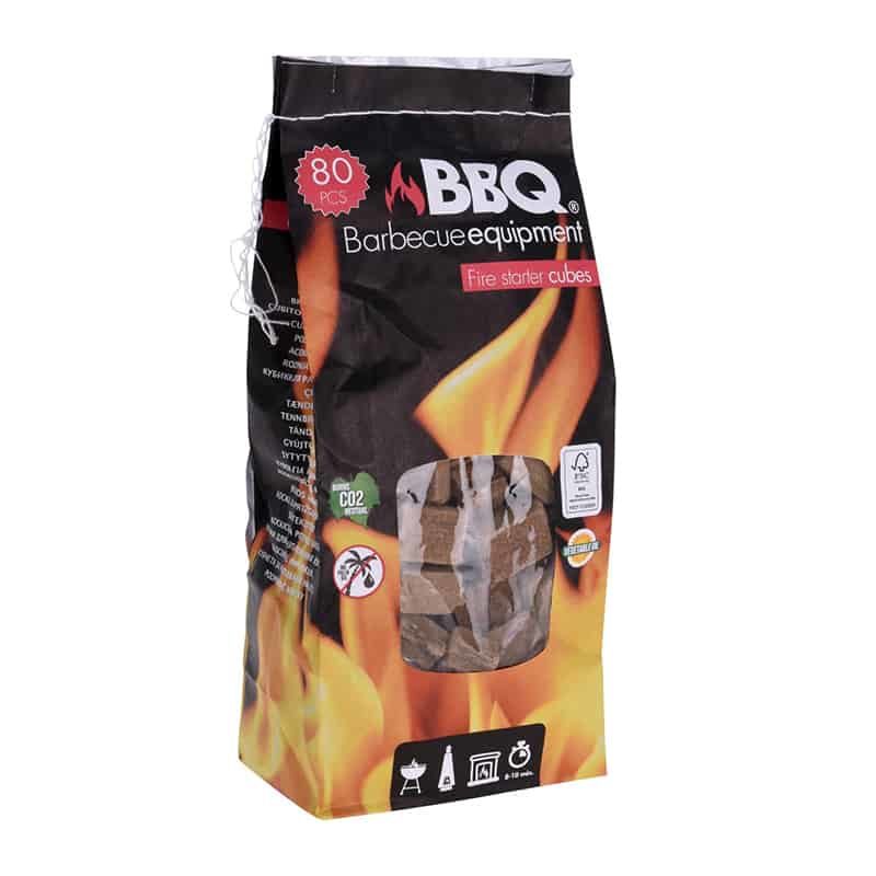 BBQ Aanmaakblokjes hout (80 stuks)