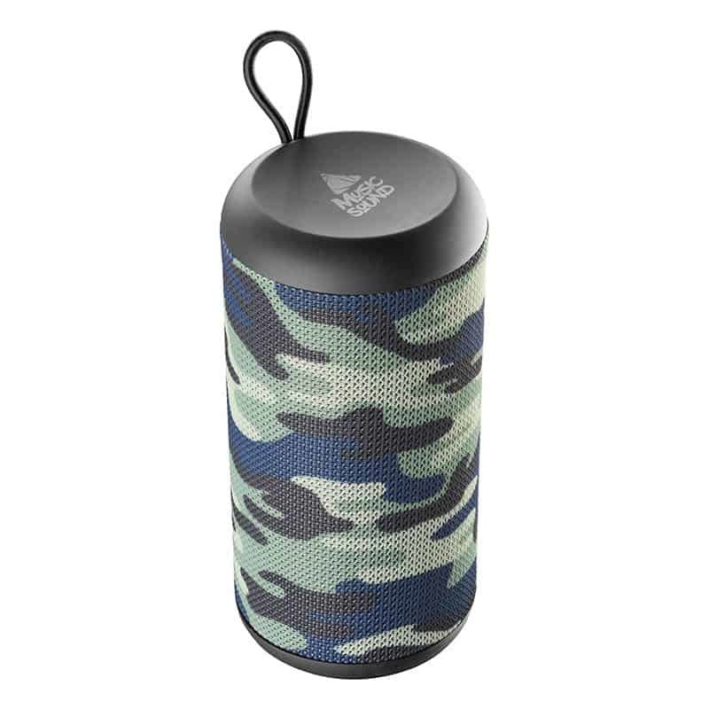 MusicSound Speaker Bluetooth verticaal camouflage