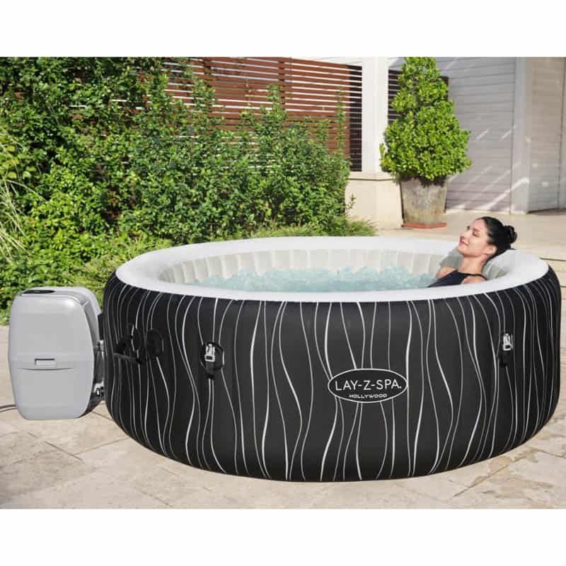 Lay-Z-Spa Bubbel Massage set Hollywood (ø196xh66cm) met LED - Afbeelding 3