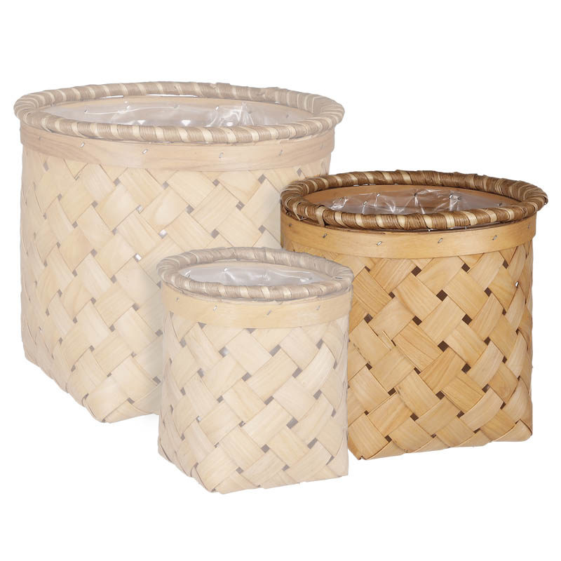 Formia pot (ø23x20cm) licht bruin