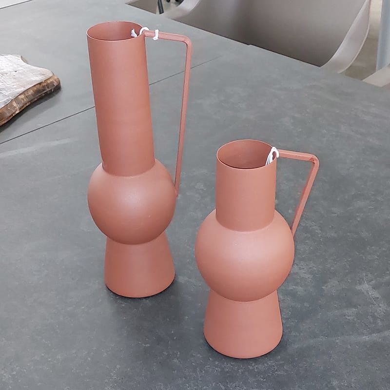 Mauri vaas (23cm) terrakleur - Afbeelding 2