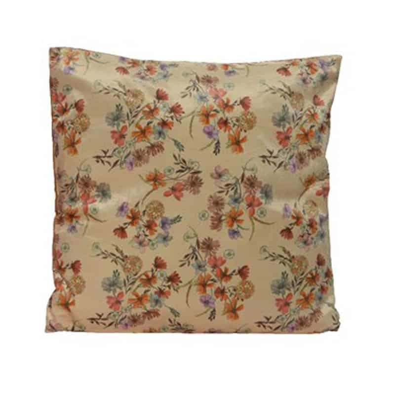 Kussen polyester bloemprint (45x45cm) - Afbeelding 2