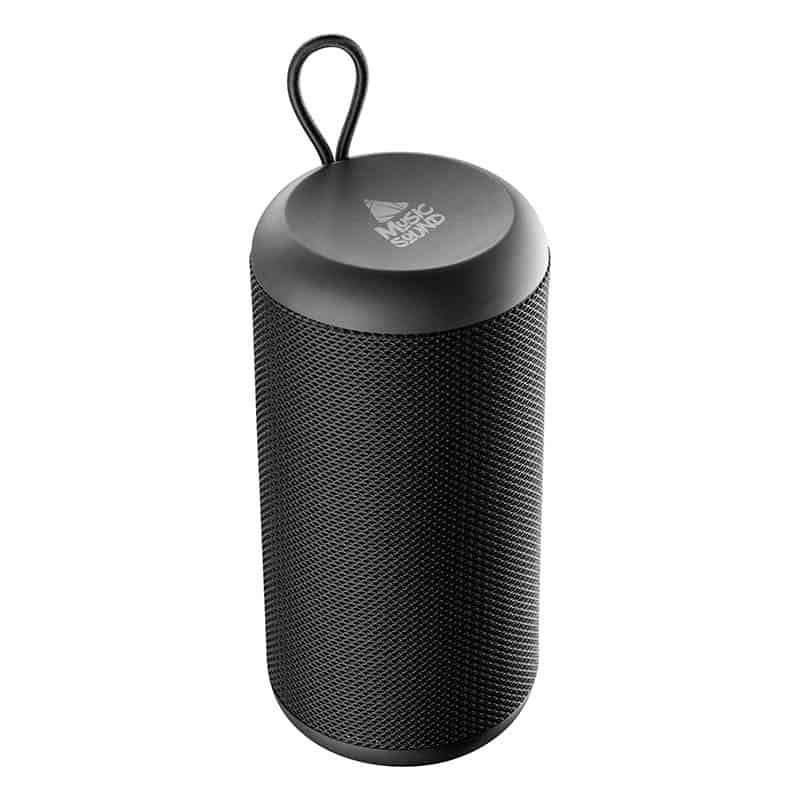 MusicSound Speaker Bluetooth verticaal zwart