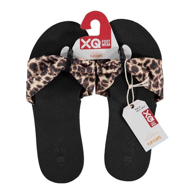 XQ Flipflop dames print luipaard - Afbeelding 3