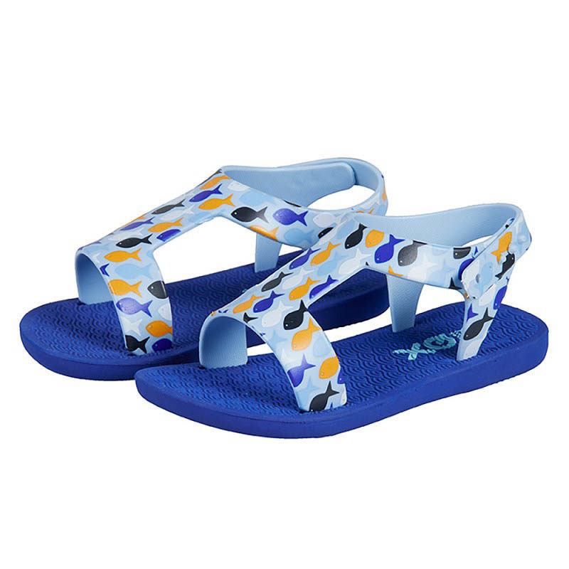 XQ Sandalen kinderen print vis