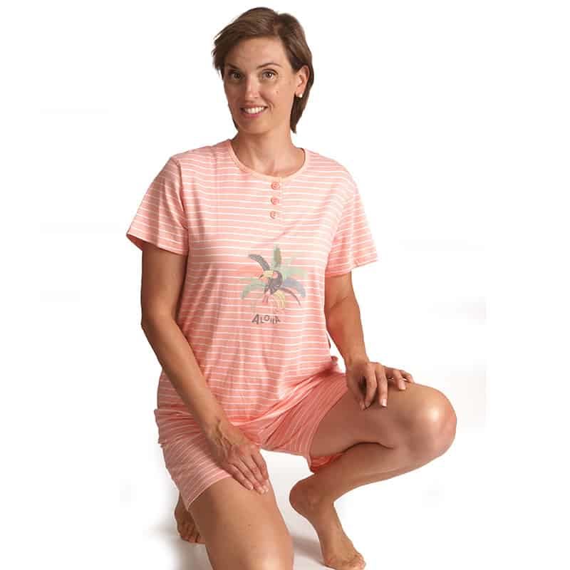 Pyjama dames Aloha (maat S/XXL)