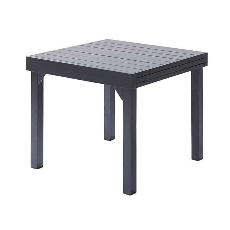 Tafel Modulo (90x90/180cm) full alu antraciet - Afbeelding 2