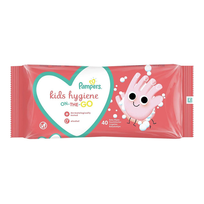 Pampers Babydoekjes kids hygiene on-the-go (40 stuks)