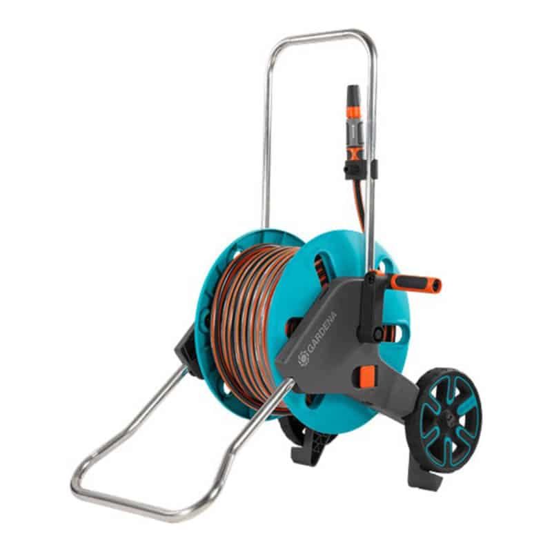 Gardena Slangenwagen Aquaroll flex met 25m 5/8 gemonteerd