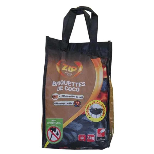 Zip BBQ Kokosbriketten (3kg)