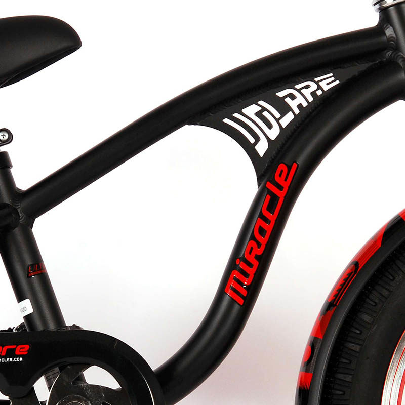 Fiets jongens 16" Volare Miracle Cruiser mat zwart - Afbeelding 4