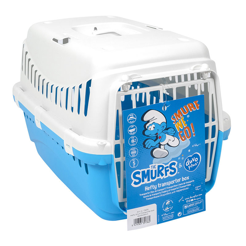 Duvo+ Potige Smurftansporter (46x30x30cm) Smurf
