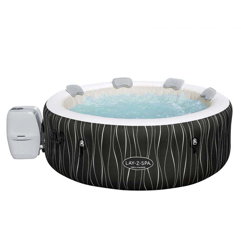 Lay-Z-Spa Bubbel Massage set Hollywood (ø196xh66cm) met LED - Afbeelding 6