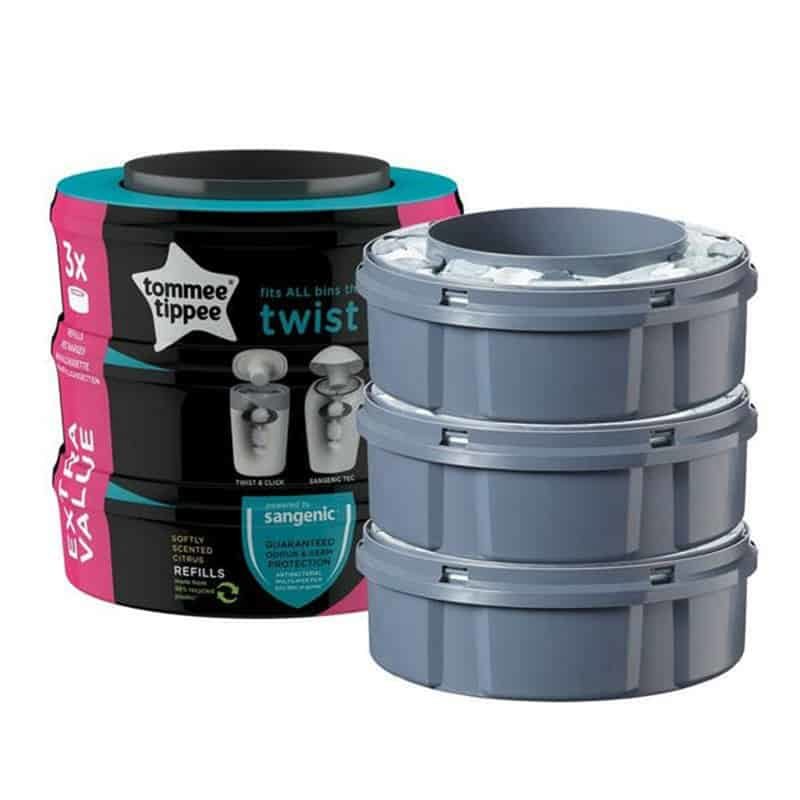 Sangenic New Cassette Twist 3-pack