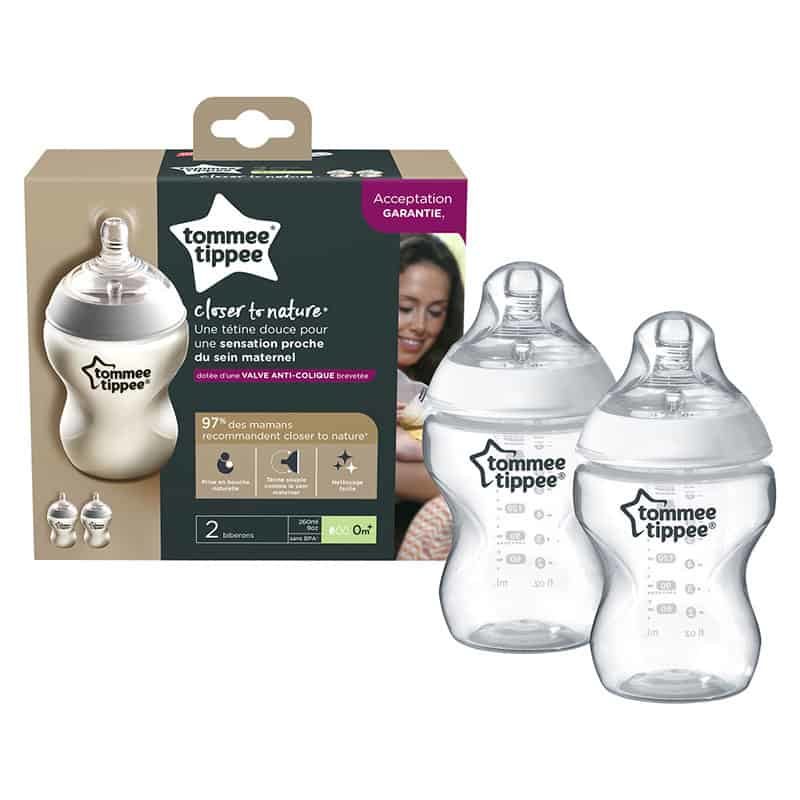 Tommee Tippee Twin pak fles (260ml) - Afbeelding 3