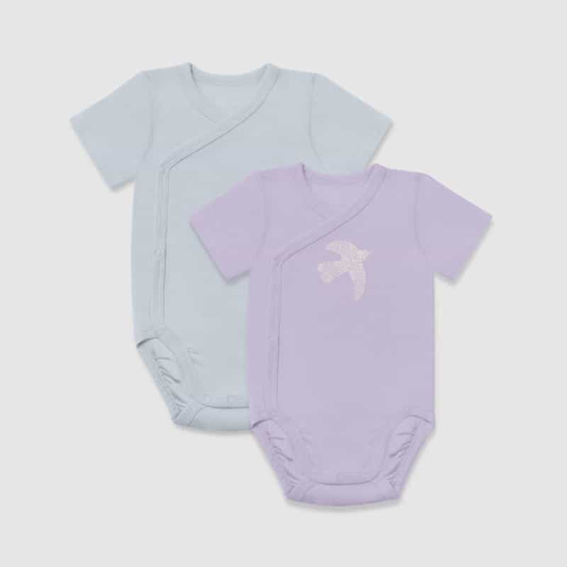 DIM Kids Body KM parme/bleu