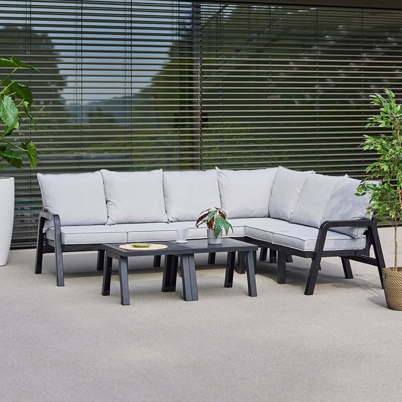 Hartman Ibiza Hoeksalon in Royal Grey - Afbeelding 7