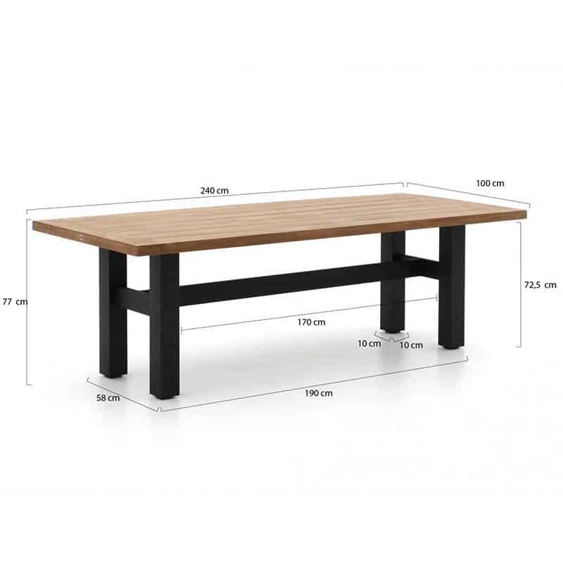 Hartman Sophie Yasmani Tafel (240x100cm) - Afbeelding 9