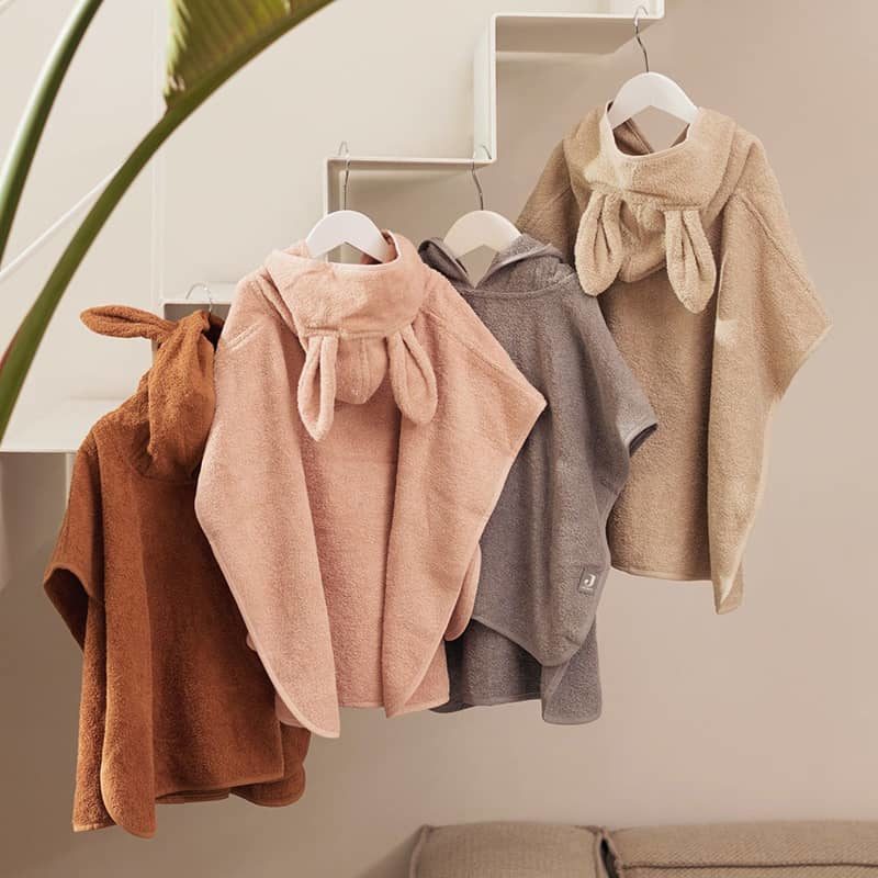 Jollein Badponcho nougat - Afbeelding 2