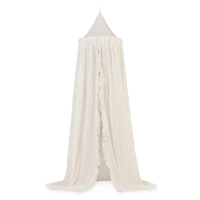 Jollein Klamboe vintage ruffle ivory (245cm)