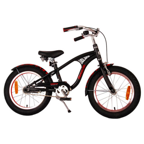 Fiets jongens 14" Volare Miracle Cruiser mat zwart