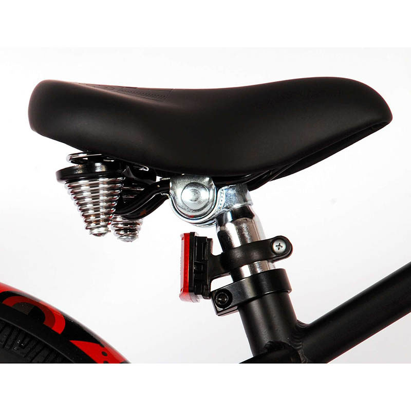 Fiets jongens 14" Volare Miracle Cruiser mat zwart - Afbeelding 4
