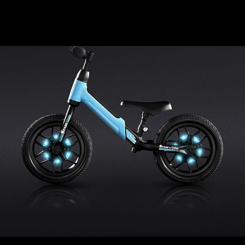 Qplay Loopfiets Spark (met LED) blauw - Afbeelding 2