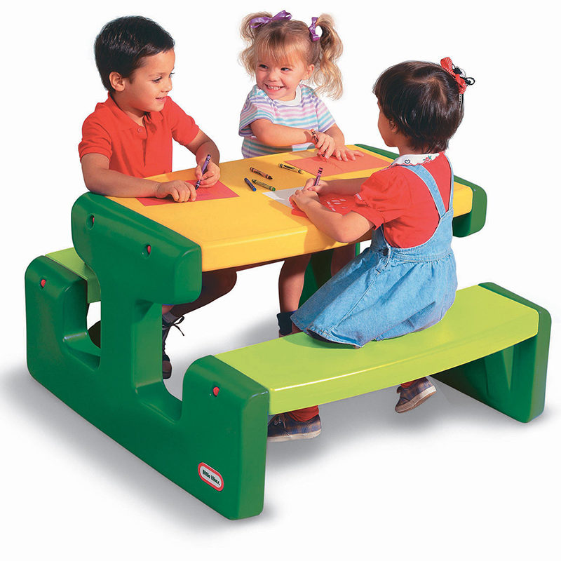 Little Tikes Picknicktafel (93x100x55cm) Evergreen