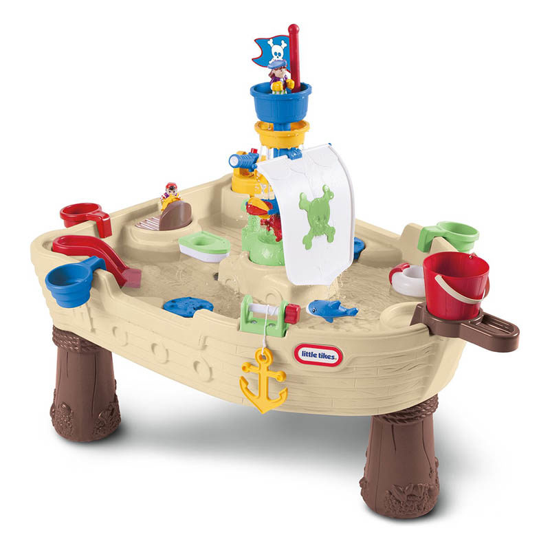 Little Tikes water- en zandtafel piratenschip en anker